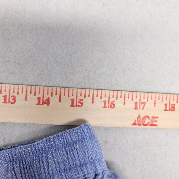 Elisabeth Casual Button Zip Chino Short Shorts Womens Size 16 Blue - Picture 6 of 9